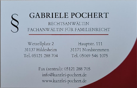 Rechtsanwältin Gabriele Pochert