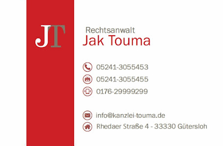 Kanzlei Touma - Rechtsanwalt Arabisch Aramäisch GT
