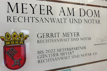 Meyer am Dom - Gerrit Meyer - Rechtsanwalt und Notar
