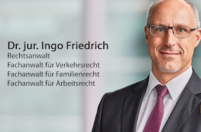 Rechtsanwalt Dr. iur. Ingo Friedrich