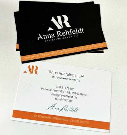 Rechtsanwältin Anna Rehfeldt, LL.M