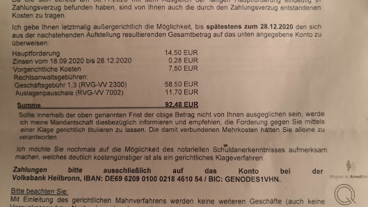 Rechtsanwaltskanzlei Armin Fütterer