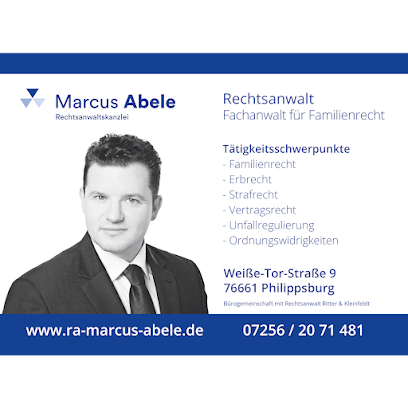 Rechtsanwaltskanzlei Marcus Abele - Fachanwalt für Familienrecht
