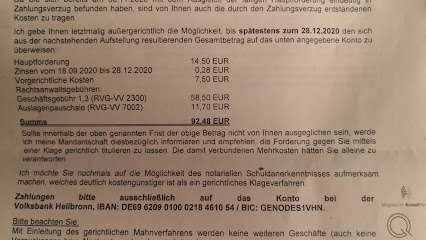 Rechtsanwaltskanzlei Armin Fütterer