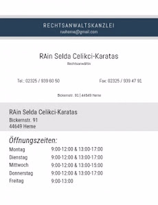 Rechtsanwältin Selda Celikci-Karatas