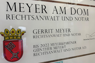 Meyer am Dom - Gerrit Meyer - Rechtsanwalt und Notar