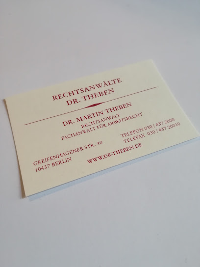 Rechtsanwälte Dr. Theben Fachanwälte