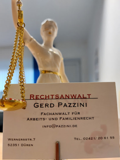 Gerd Pazzini Rechtsanwalt