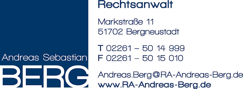 Rechtsanwalt Andreas Berg
