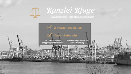 Birte Kluge, M.M. Rechtsanwältin Wirtschaftsmediatorin