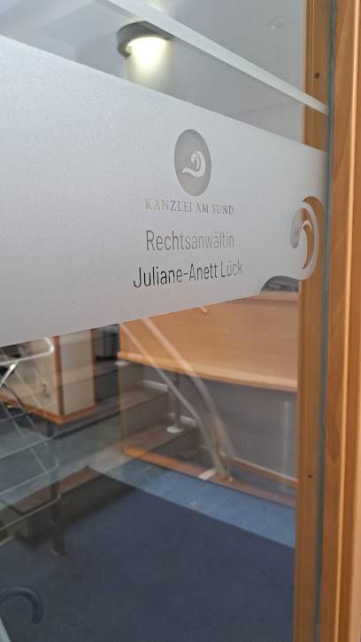 Kanzlei am Sund - Rechtsanwältin Juliane-Anett Lück