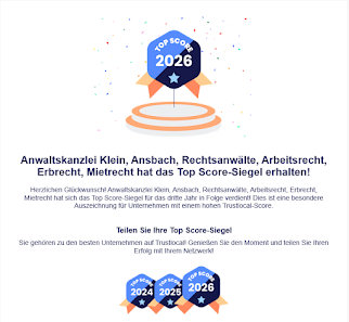 Anwaltskanzlei Klein, Ansbach, Rechtsanwälte, Arbeitsrecht, Erbrecht, Mietrecht, Baurecht