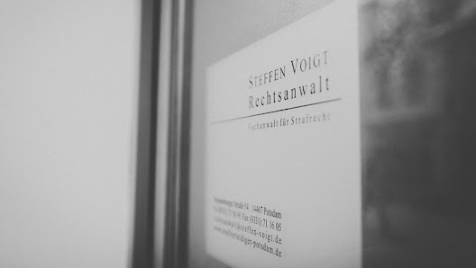 Steffen Voigt Rechtsanwalt und Fachanwalt für Strafrecht