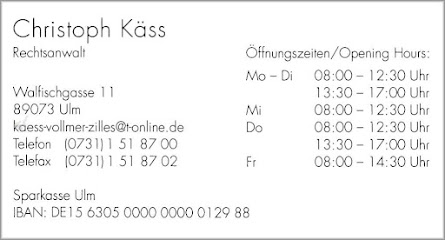 Christoph Käss Rechtsanwalt