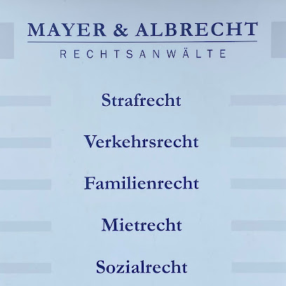 Mayer & Albrecht Rechtsanwälte