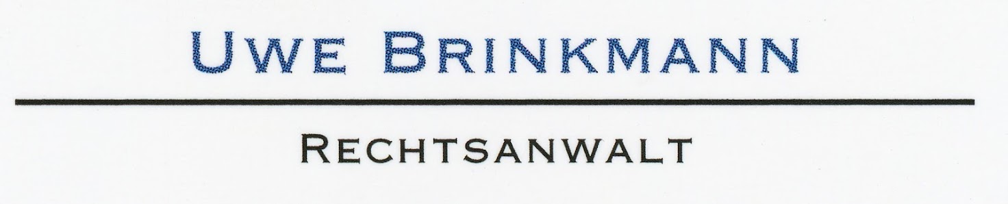 Uwe Brinkmann Rechtsanwalt