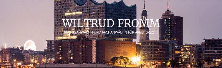 Rechtsanwältin für Arbeitsrecht Wiltrud Fromm, LL.M.