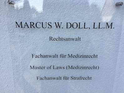 RA Marcus Doll Fachanwalt für Medizinrecht, Kanzlei für Medizinrecht