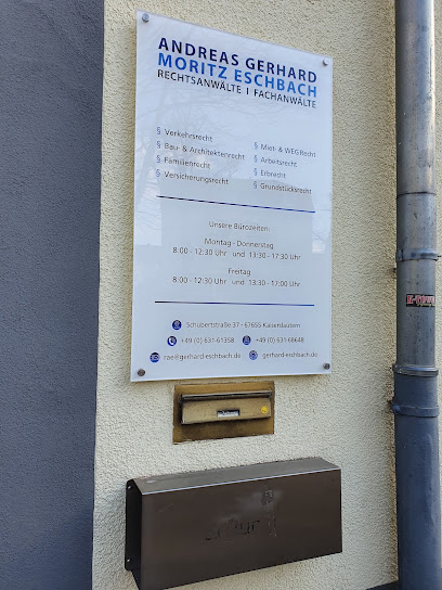 Andreas Gerhard und Moritz Eschbach Rechtsanwälte