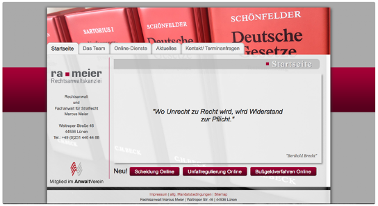 Rechtsanwalt und Fachanwalt Marcus Meier