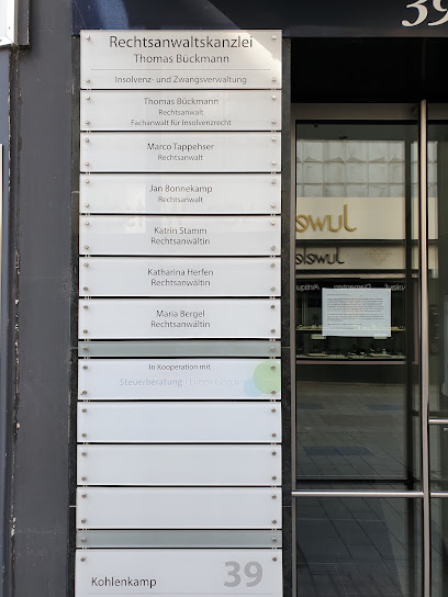 Rechtsanwaltskanzlei Bückmann, Mülheim a. d. Ruhr