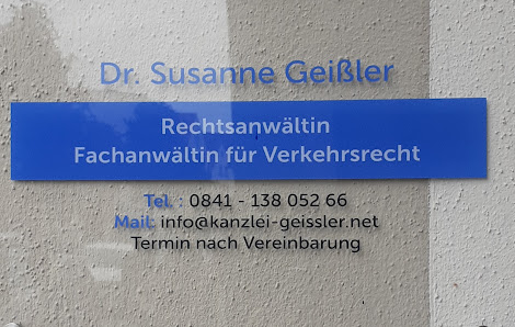 Rechtsanwältin Dr. Susanne Geißler