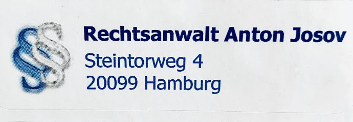 Rechtsanwalt Anton Josov - Hamburg