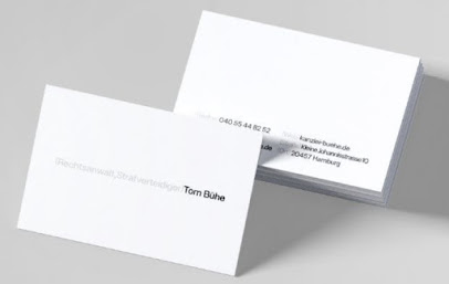 Rechtsanwalt Tom Bühe, Strafverteidiger