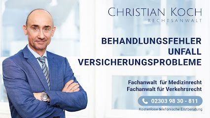 Rechtsanwalt Christian Koch | Fachanwalt für Medizinrecht und Verkehrsrecht