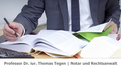 Notar & Rechtsanwalt Prof. Dr. Tegen