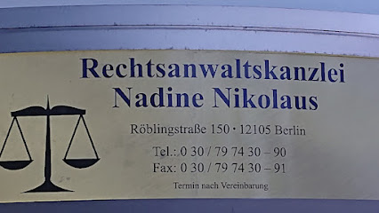 Rechtsanwaltskanzlei Nikolaus