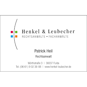 Patrick Heil Fachanwalt für Arbeitsrecht | Fachanwalt für Verkehrsrecht (Kanzlei Henkel & Leubecher)