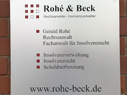 Rohé & Beck Rechtsanwälte - Insolvenzverwalter
