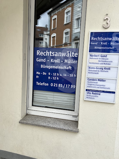 Rechtsanwälte Gand, Kroll & Müller