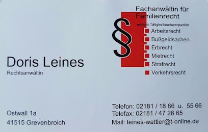 Rechtsanwältin Doris Leines, Fachanwältin für Familienrecht rechtsanwaeltin-leines.