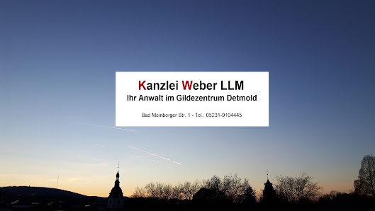 RomAnwalt Kanzlei Roman Weber LLM