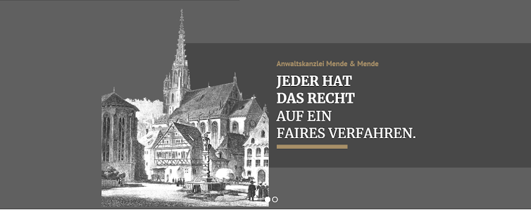 Rechtsanwältin Julia Mende