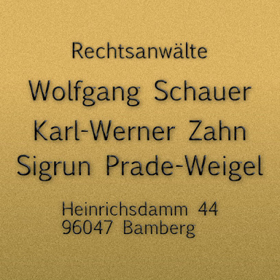 Rechtsanwälte Schauer, Zahn & Prade-Weigel