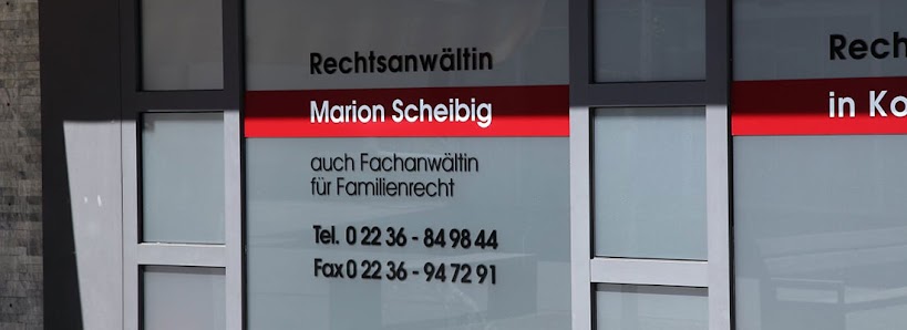 Rechtsanwältin Marion Scheibig