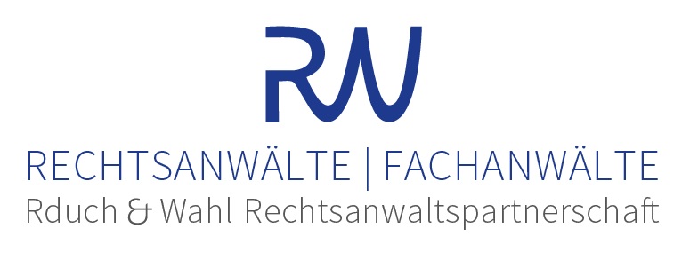 RW Rechtsanwälte | Fachanwälte Rduch & Wahl Rechtsanwaltspartnerschaft