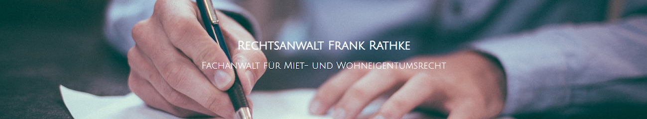 Rechtsanwalt Frank Rathke