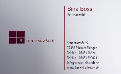 Rechtsanwältin Sina Boss