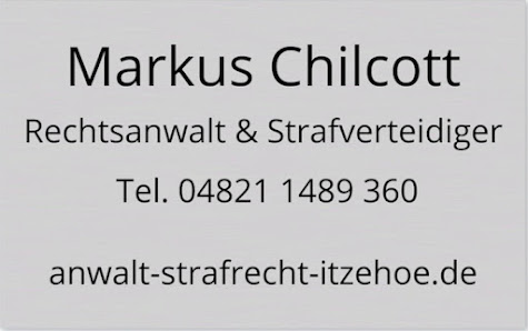 Strafverteidiger Markus Chilcott - Rechtsanwalt für Strafrecht in Itzehoe