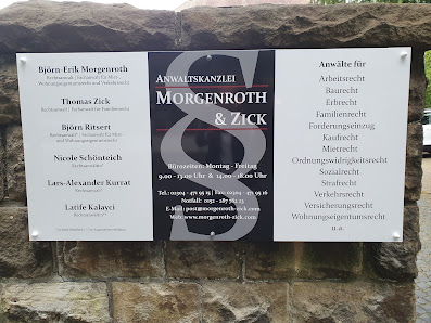 RA B. Morgenroth, Fachanwalt für Verkehrs-, Miet- und Wohnungseigentumsrecht