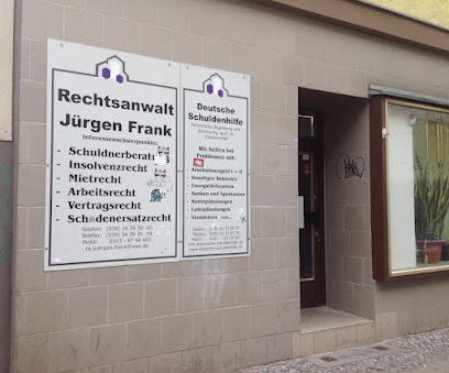 Rechtsanwalt J. Frank, Familienrecht, Sozialrecht, Insolvenzrecht - Berlin