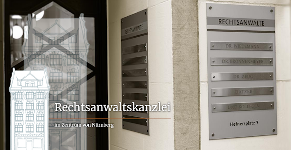 Rechtsanwälte Dr. Wiedemann, Dr. Bronnenmeyer, Dr. Zeug, Datzer & Kollegen