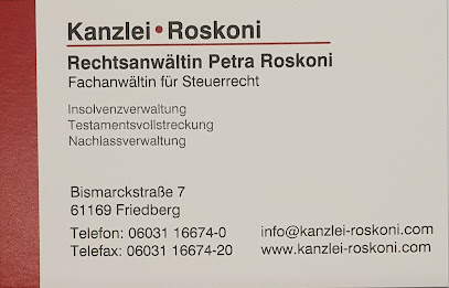 Rechtsanwältin Petra Roskoni