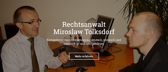 Rechtsanwalt Miroslaw Tolksdorf