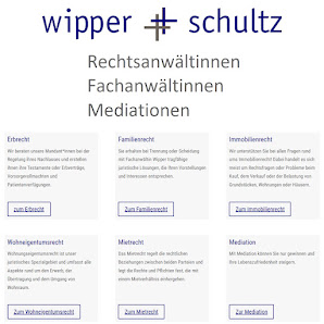 wipper + schultz | Rechtsanwältinnen | Fachanwältinnen und Mediatorinnen in Potsdam