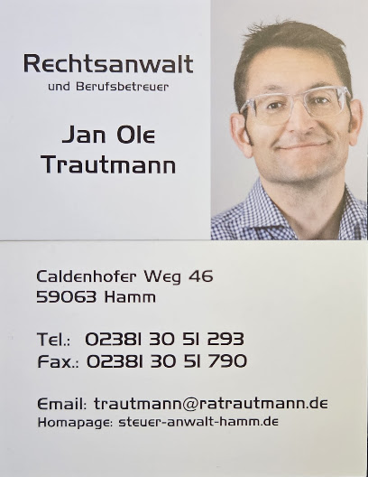 Rechtsanwalt Jan Ole Trautmann, Rechtsanwalts-, Berufsbetreuer- und